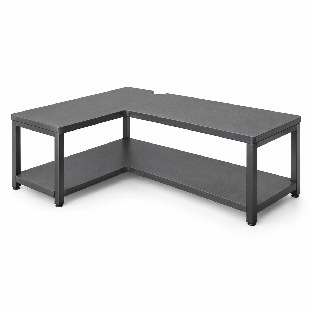CornerCove Tiered Desk Shelf