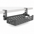 ClampCurve Sliding Under-Desk Cable Tray