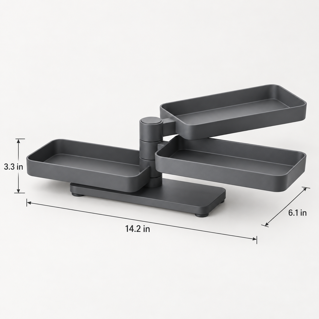 PivotNest Modular Desktop Organizer