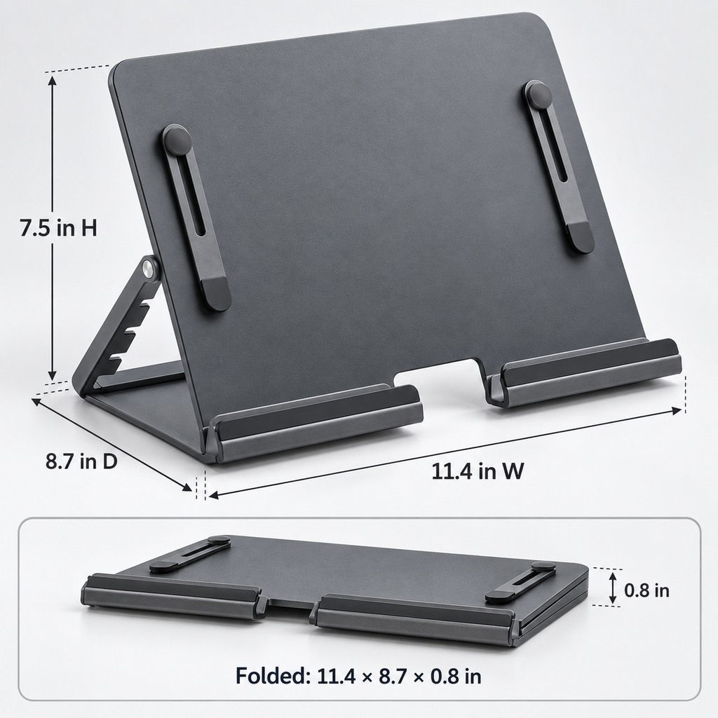 FoldFrame Book and Device Stand