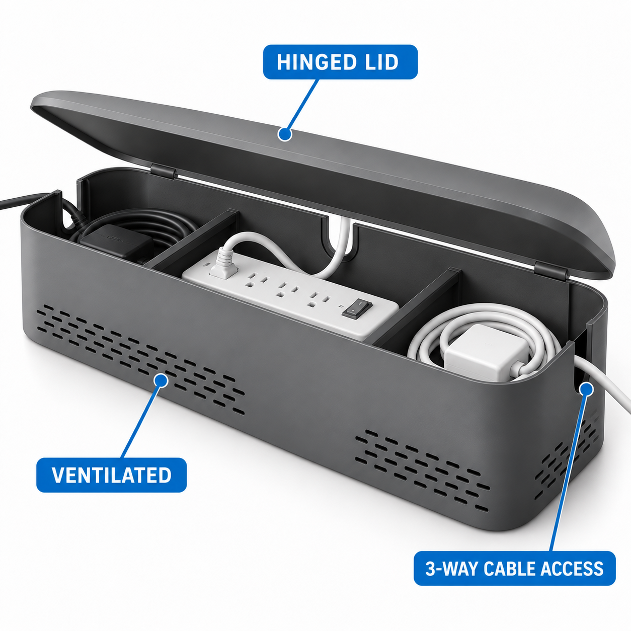 BendBay Vented Cable Management Box