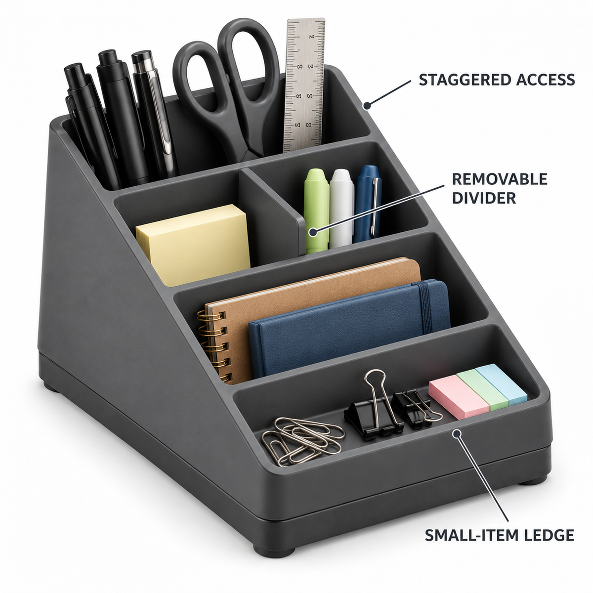 TiltCove Angled Tool Caddy