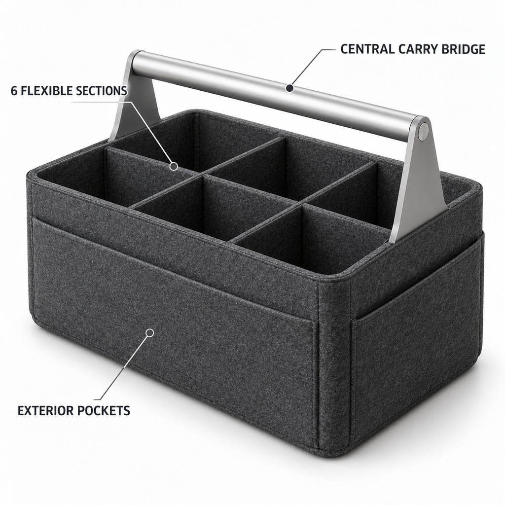 CarryGrid Portable Workspace Caddy