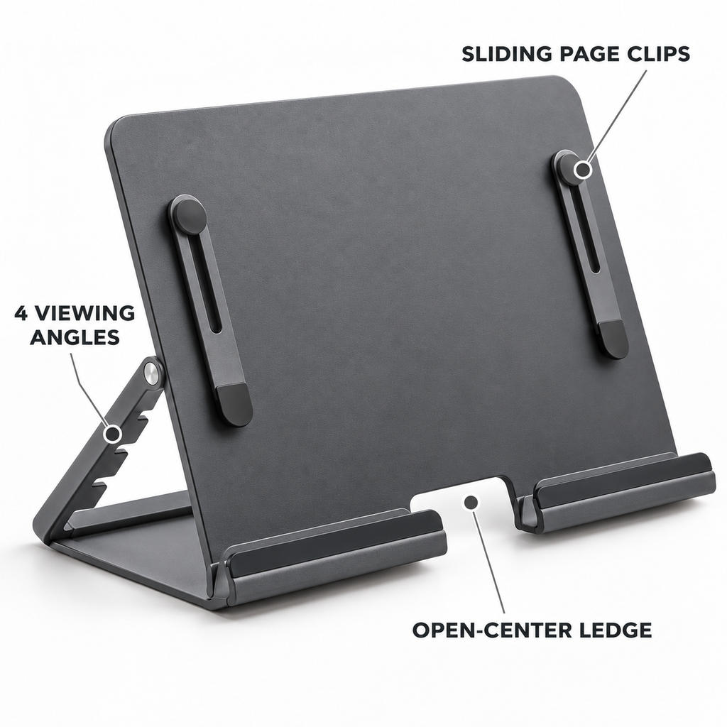 FoldFrame Book and Device Stand