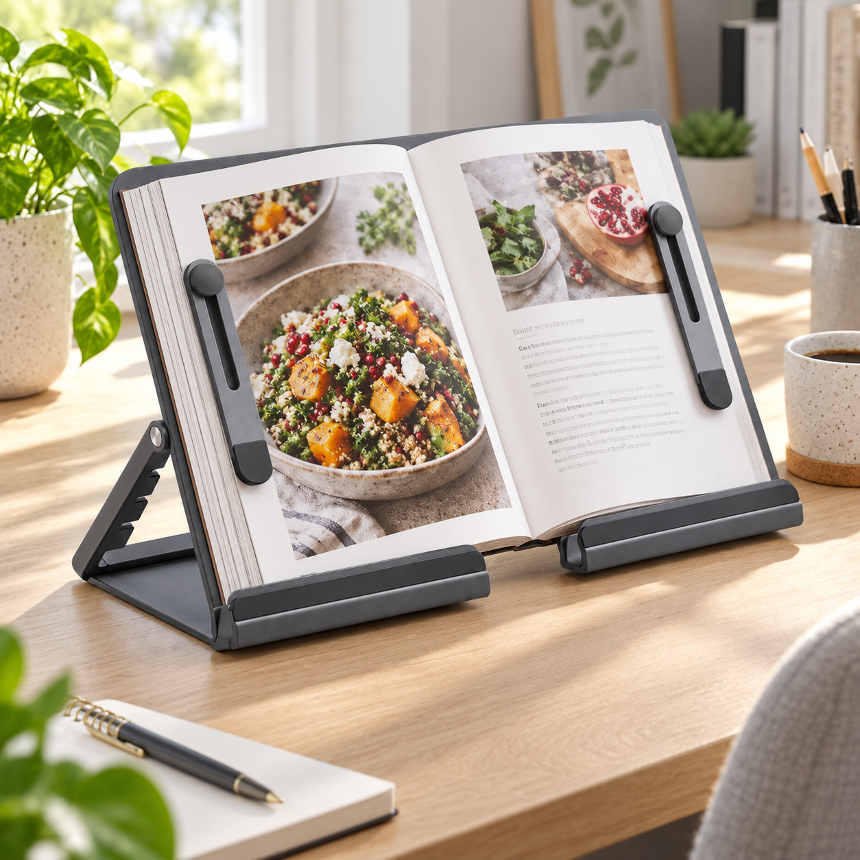 FoldFrame Book and Device Stand