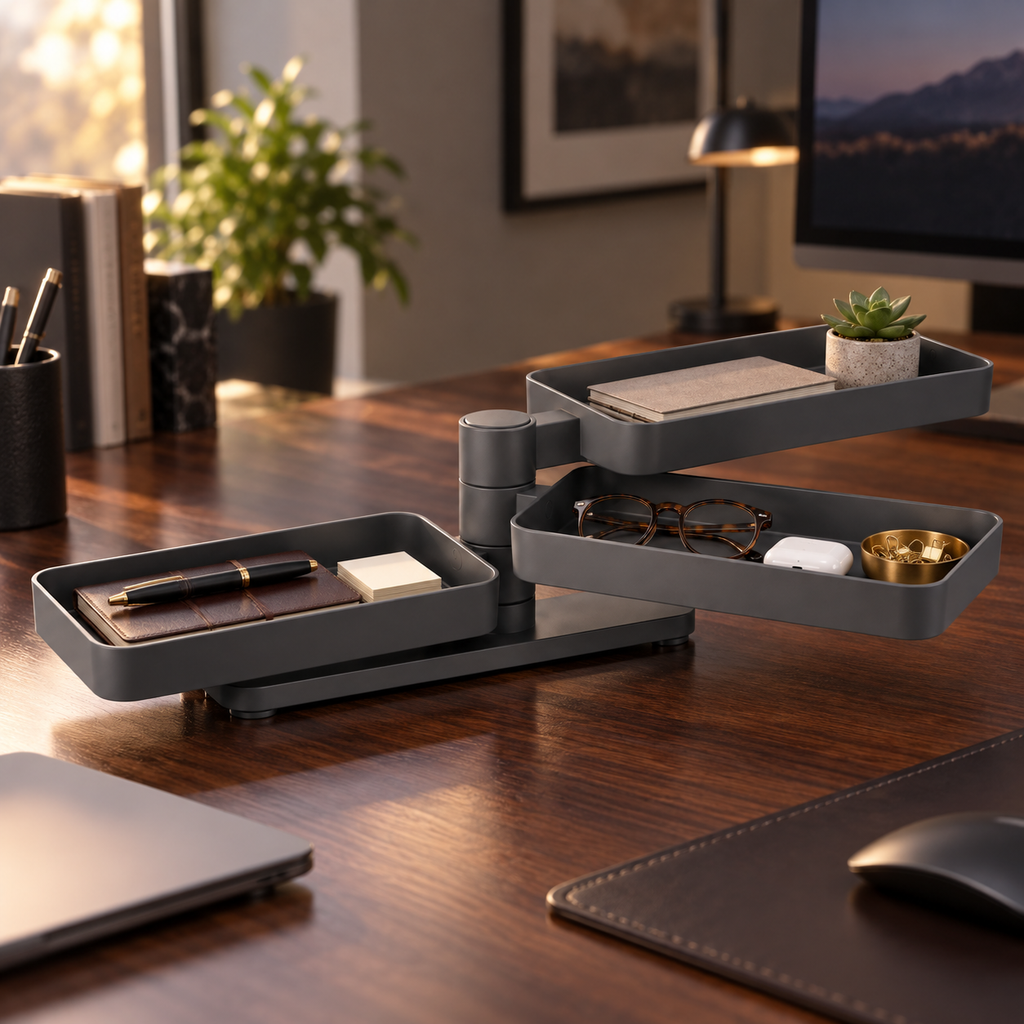 PivotNest Modular Desktop Organizer