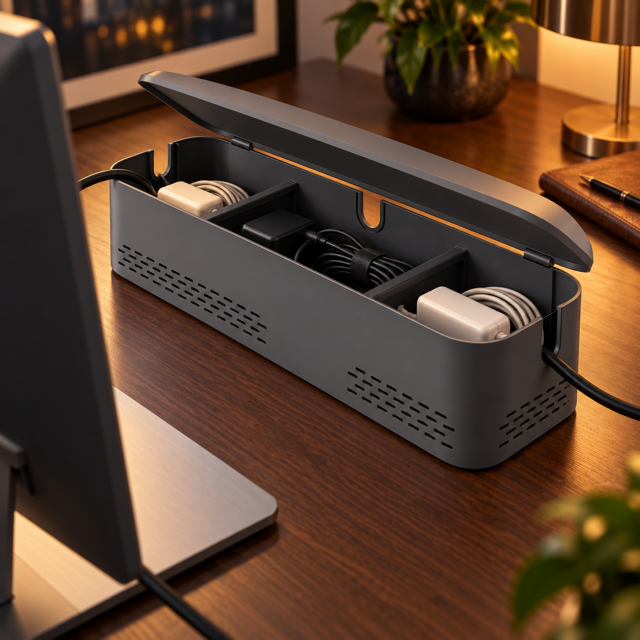BendBay Vented Cable Management Box