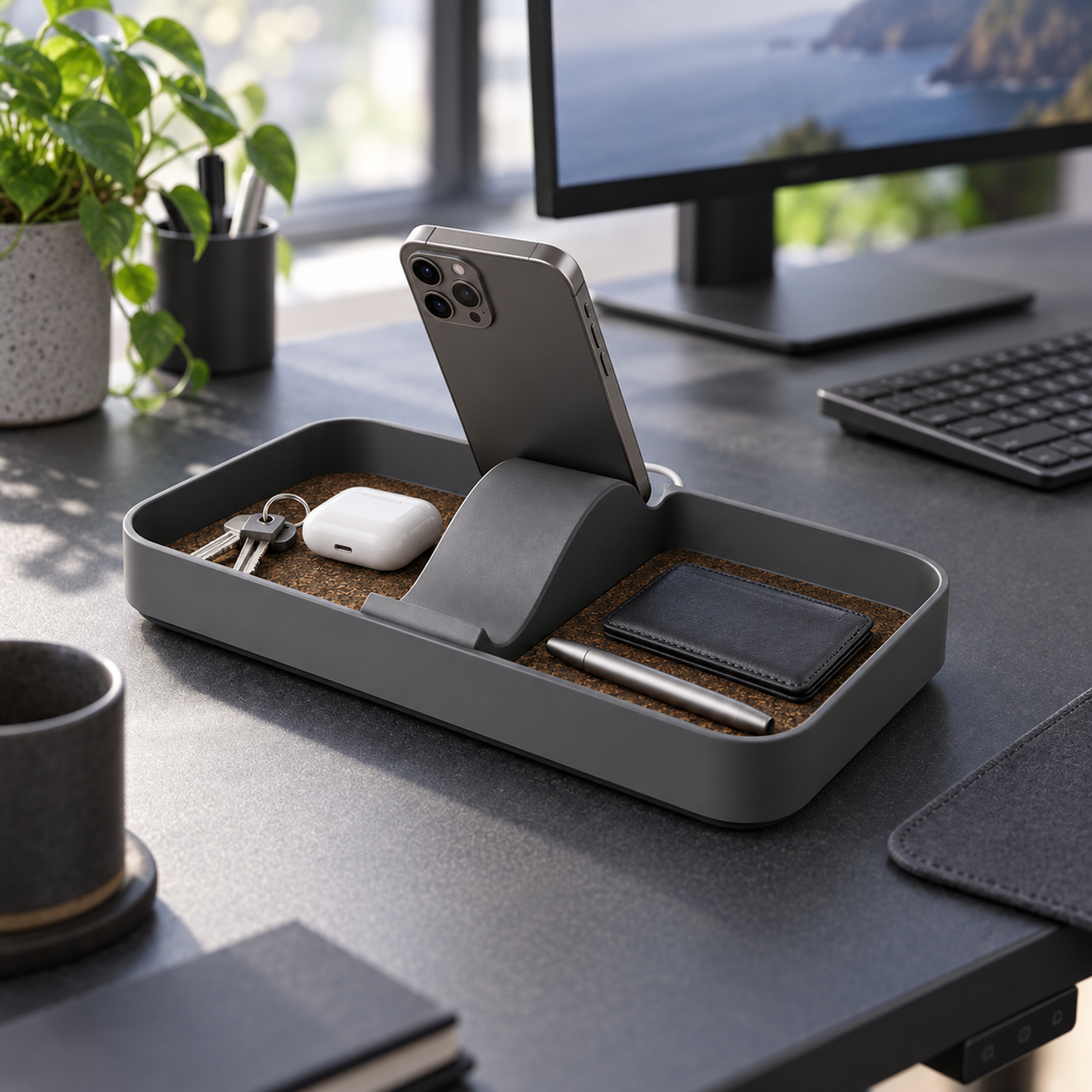 HaloDock Catchall and Phone Tray
